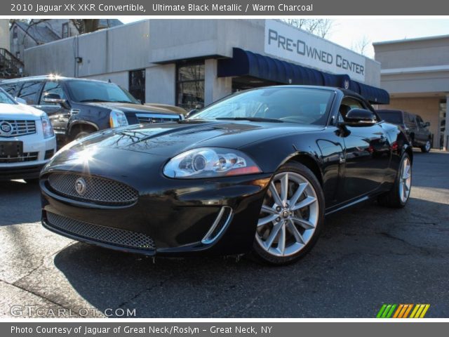 2010 Jaguar XK XKR Convertible in Ultimate Black Metallic