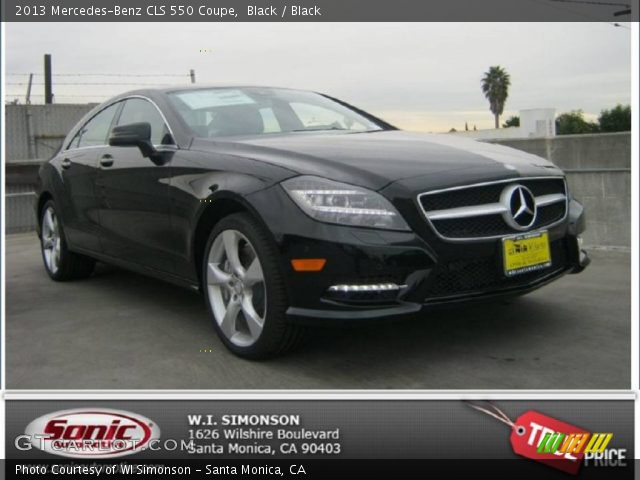 2013 Mercedes-Benz CLS 550 Coupe in Black