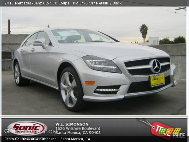 2013 Mercedes-Benz CLS 550 Coupe in Iridium Silver Metallic