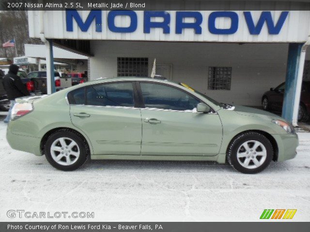 2007 Nissan Altima 2.5 SL in Metallic Jade