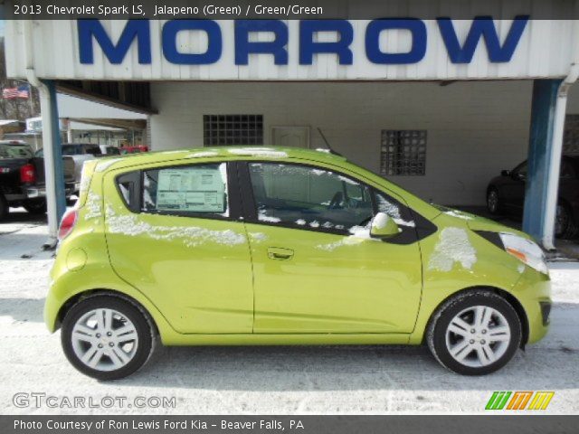 2013 Chevrolet Spark LS in Jalapeno (Green)