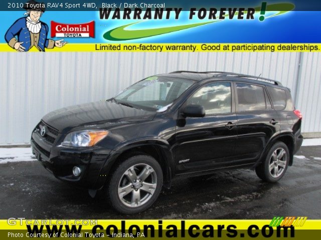 2010 Toyota RAV4 Sport 4WD in Black