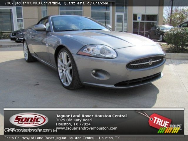 2007 Jaguar XK XK8 Convertible in Quartz Metallic