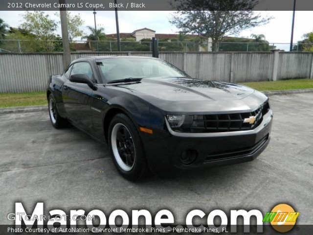 2012 Chevrolet Camaro LS Coupe in Black