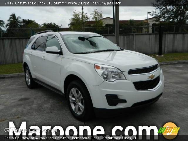 2012 Chevrolet Equinox LT in Summit White