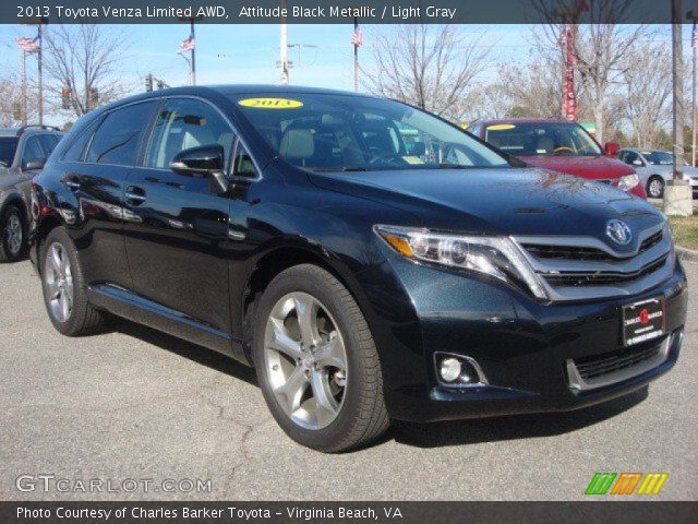 2013 Toyota Venza Limited AWD in Attitude Black Metallic