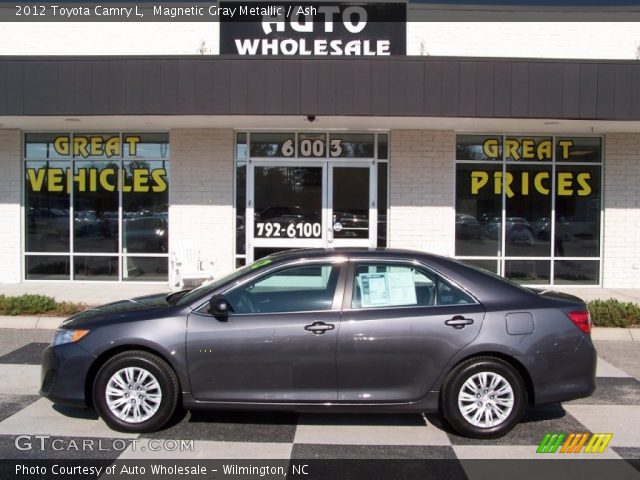 2012 Toyota Camry L in Magnetic Gray Metallic