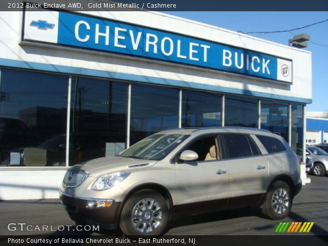 2012 Buick Enclave AWD in Gold Mist Metallic