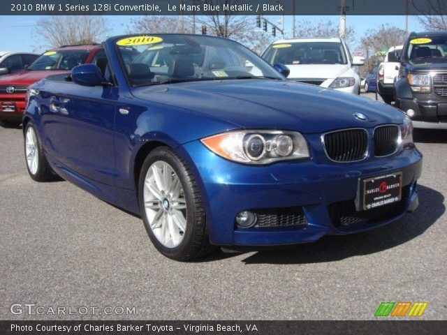 2010 BMW 1 Series 128i Convertible in Le Mans Blue Metallic