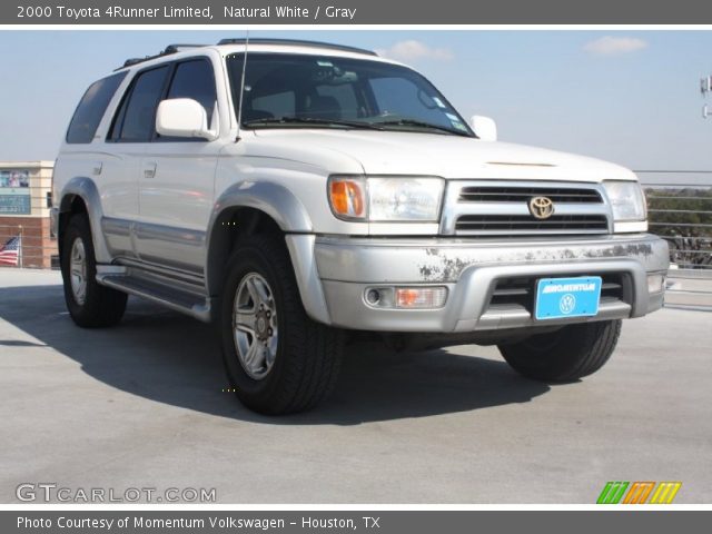 2000 Toyota 4Runner Limited in Natural White