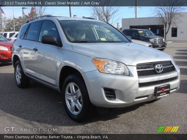 2010 Toyota RAV4 I4 in Classic Silver Metallic