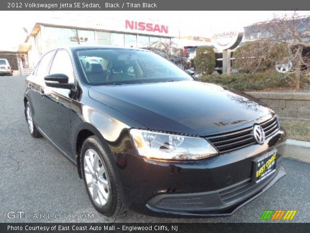 2012 Volkswagen Jetta SE Sedan in Black