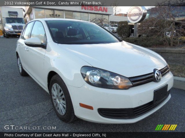 2012 Volkswagen Golf 4 Door in Candy White