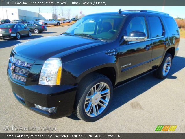 2013 Cadillac Escalade Premium AWD in Black Raven