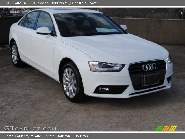 2013 Audi A4 2.0T Sedan in Ibis White