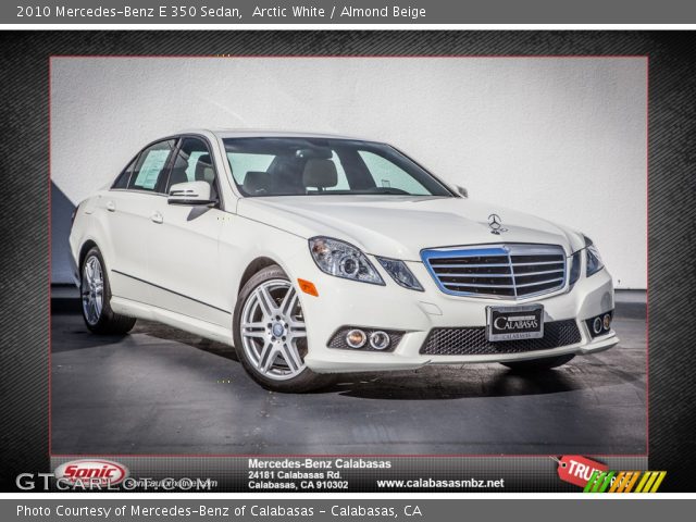 2010 Mercedes-Benz E 350 Sedan in Arctic White