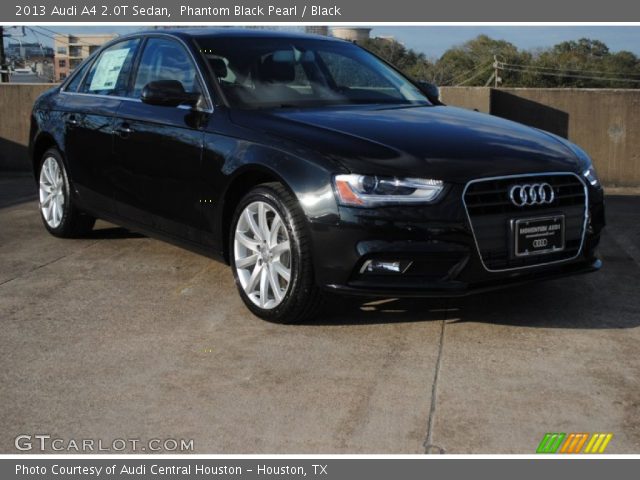 2013 Audi A4 2.0T Sedan in Phantom Black Pearl