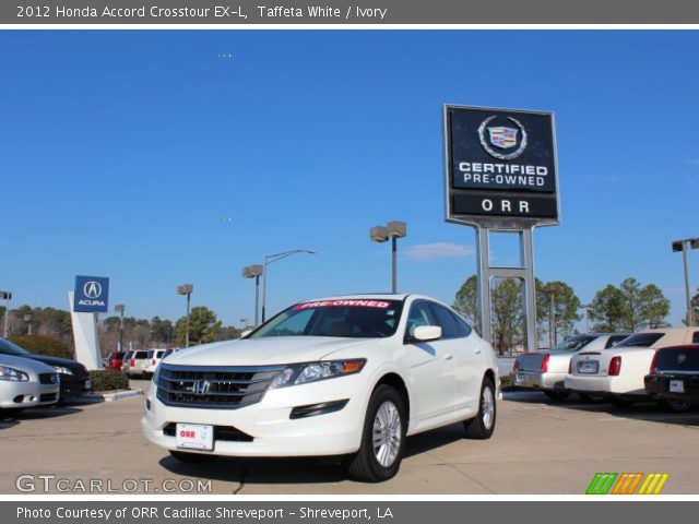 2012 Honda Accord Crosstour EX-L in Taffeta White