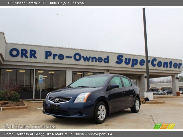 2012 Nissan Sentra 2.0 S in Blue Onyx