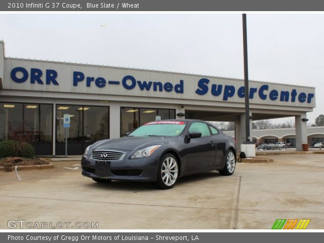 2010 Infiniti G 37 Coupe in Blue Slate