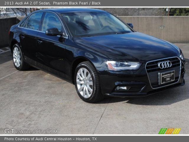2013 Audi A4 2.0T Sedan in Phantom Black Pearl