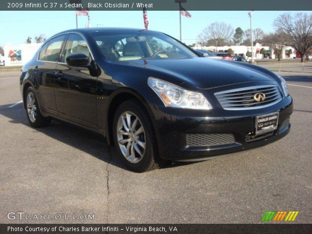 2009 Infiniti G 37 x Sedan in Black Obsidian