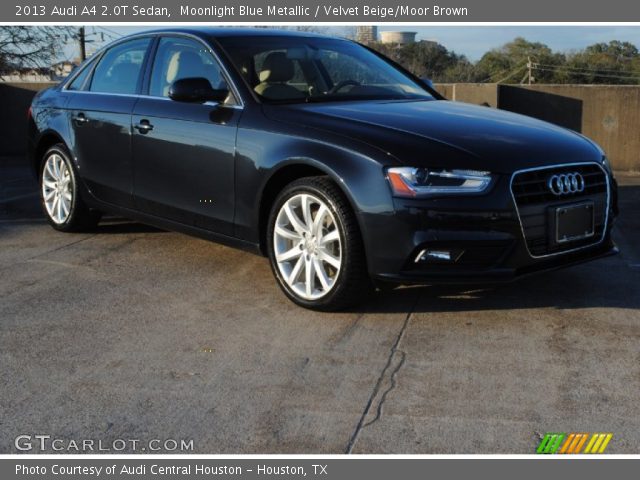 2013 Audi A4 2.0T Sedan in Moonlight Blue Metallic