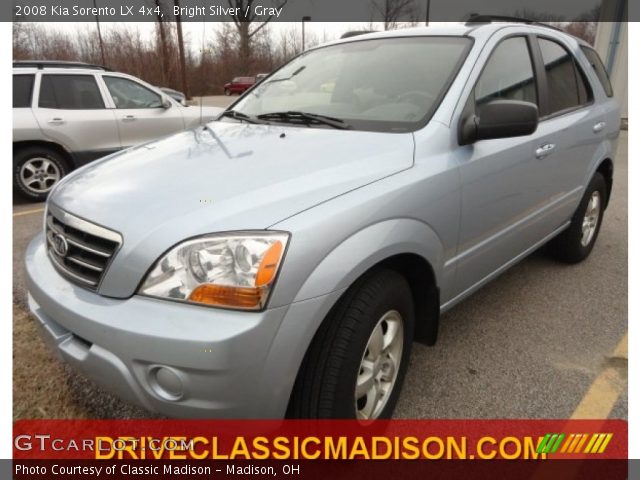 2008 Kia Sorento LX 4x4 in Bright Silver
