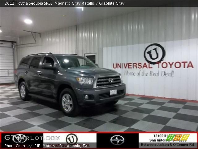 2012 Toyota Sequoia SR5 in Magnetic Gray Metallic