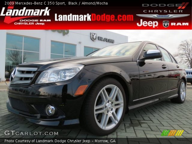 2009 Mercedes-Benz C 350 Sport in Black