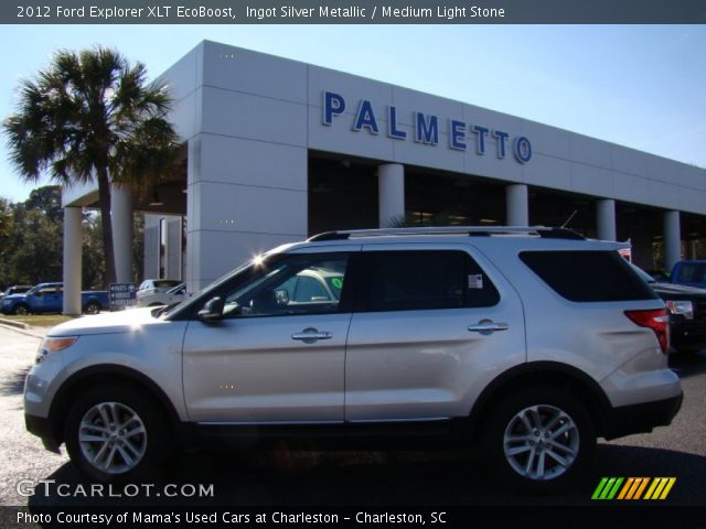 2012 Ford Explorer XLT EcoBoost in Ingot Silver Metallic