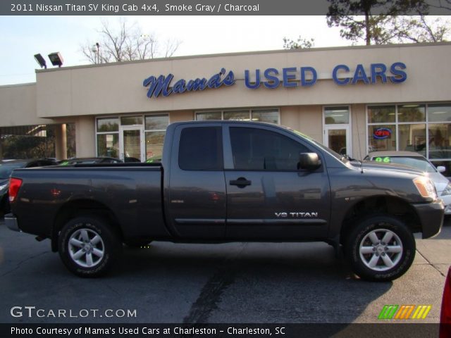 2011 Nissan Titan SV King Cab 4x4 in Smoke Gray