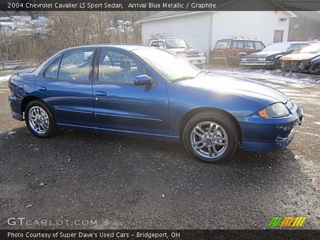 2004 Chevrolet Cavalier LS Sport Sedan in Arrival Blue Metallic
