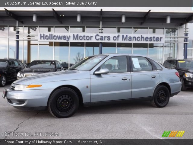 2002 Saturn L Series L200 Sedan in Silver Blue