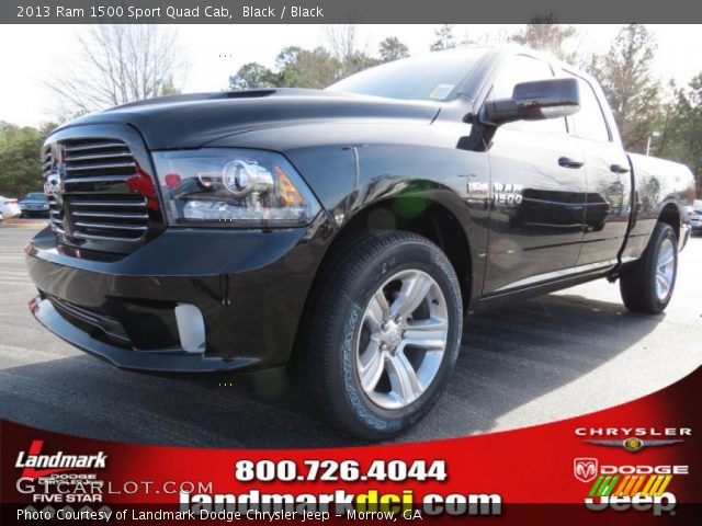 2013 Ram 1500 Sport Quad Cab in Black