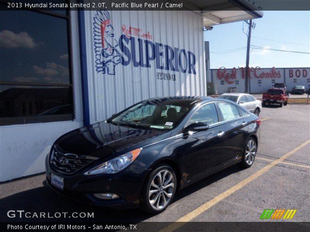 2013 Hyundai Sonata Limited 2.0T in Pacific Blue Pearl