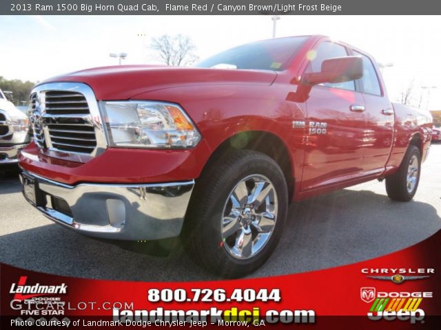 2013 Ram 1500 Big Horn Quad Cab in Flame Red