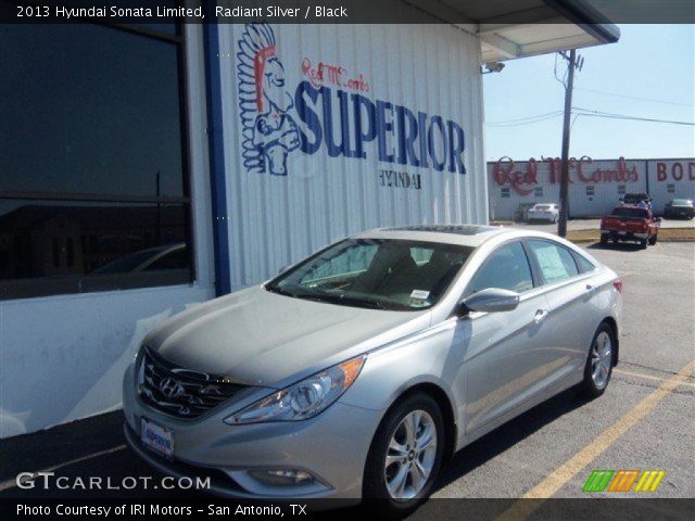 2013 Hyundai Sonata Limited in Radiant Silver