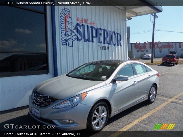 2013 Hyundai Sonata Limited in Radiant Silver