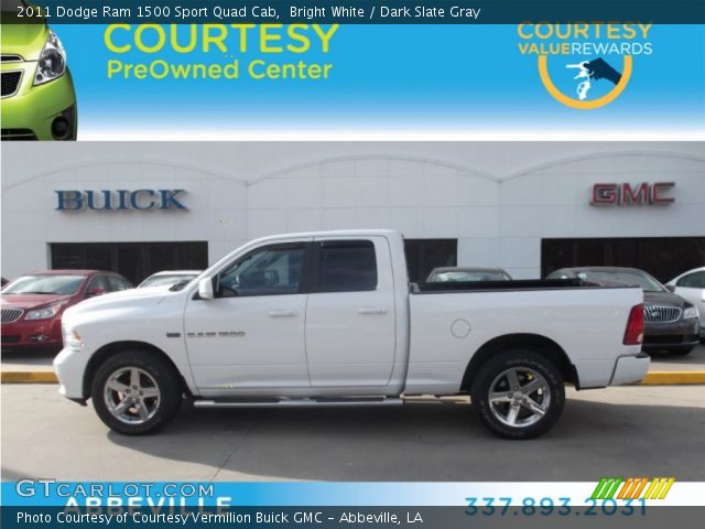 2011 Dodge Ram 1500 Sport Quad Cab in Bright White