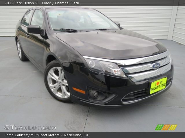 2012 Ford Fusion SE in Black