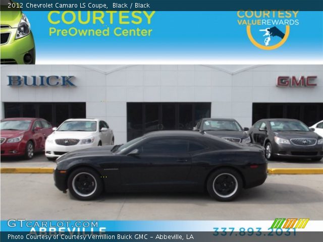 2012 Chevrolet Camaro LS Coupe in Black