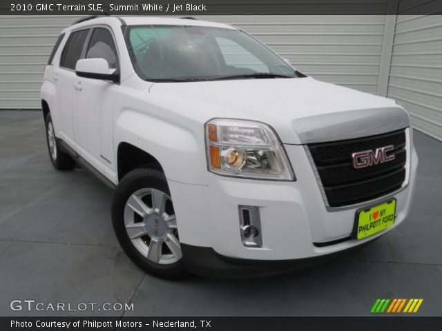 2010 GMC Terrain SLE in Summit White
