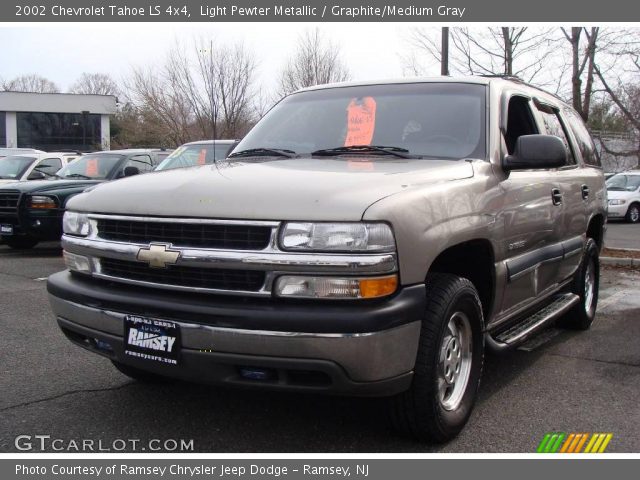 2002 Chevrolet Tahoe LS 4x4 in Light Pewter Metallic