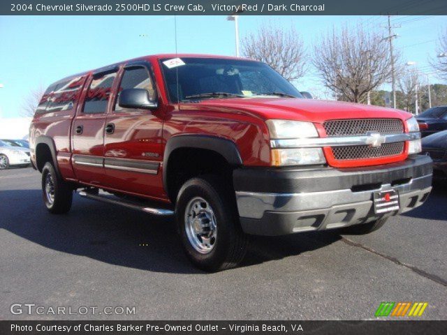 2004 Chevrolet Silverado 2500HD LS Crew Cab in Victory Red