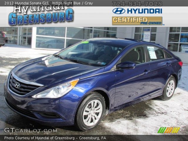 2012 Hyundai Sonata GLS in Indigo Night Blue