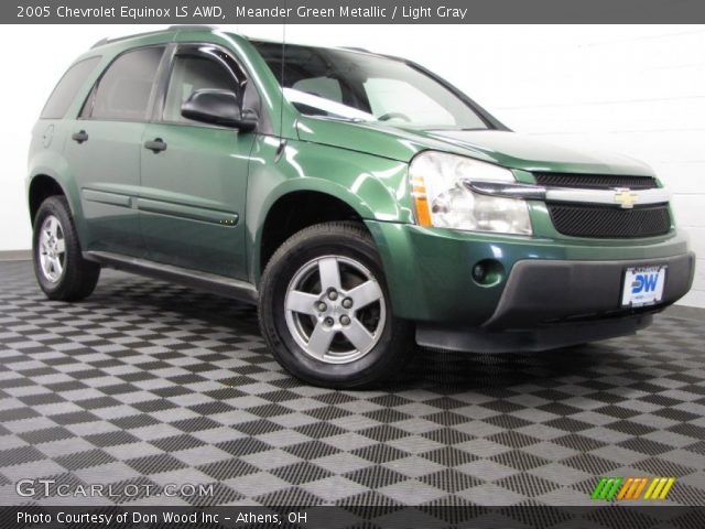 2005 Chevrolet Equinox LS AWD in Meander Green Metallic