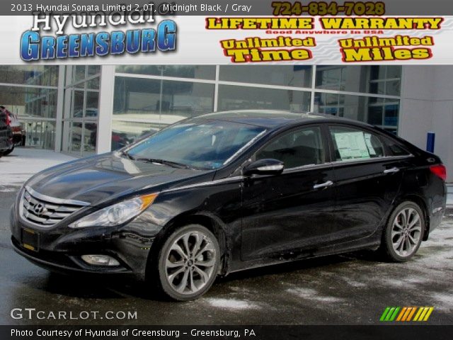 2013 Hyundai Sonata Limited 2.0T in Midnight Black