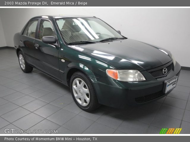 2003 Mazda Protege DX in Emerald Mica