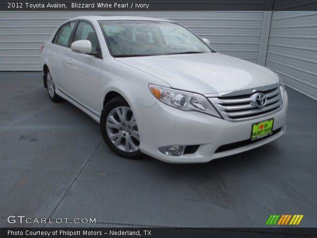 2012 Toyota Avalon  in Blizzard White Pearl